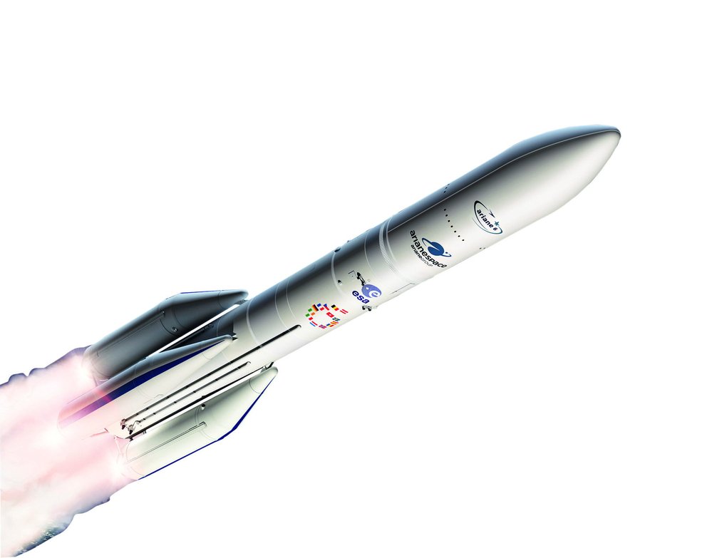 Ariane 64, tedy šestá generace vesmírné rakety se 4 motory