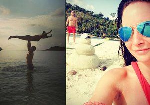 Veronika Arichteva byla na dovolené v Thajsku.