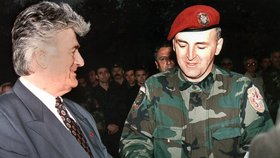 Arkan s Radovanem Karadžićem