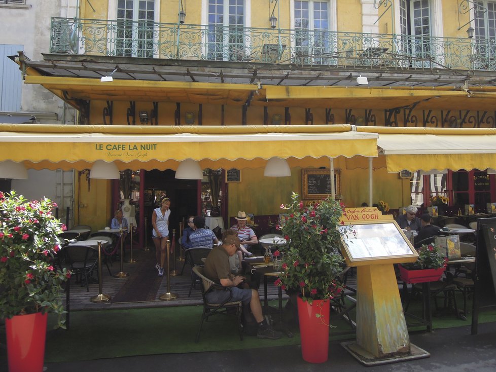 Van Goghova žlutá kavárna