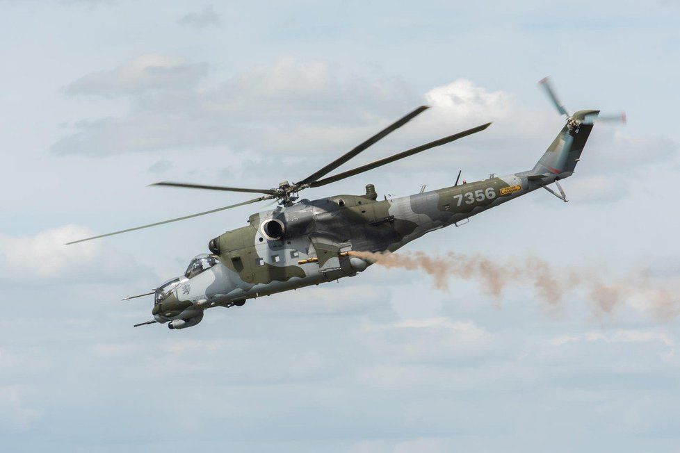 bojový vrtulník Mi-24