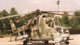 Bojový vrtulník Mi-24