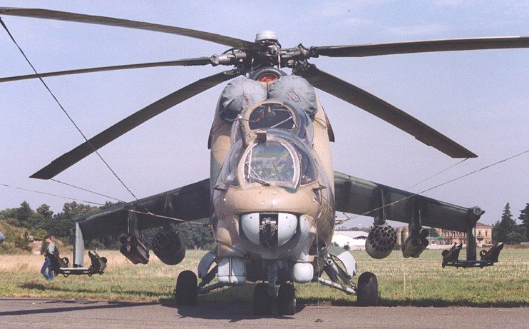 bojový vrtulník Mi-24