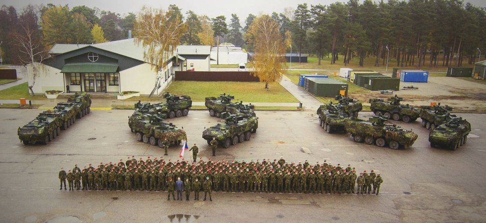 41. mechanizovaný prapor české armády přispěl k oslavám 100 let vzniku Československa