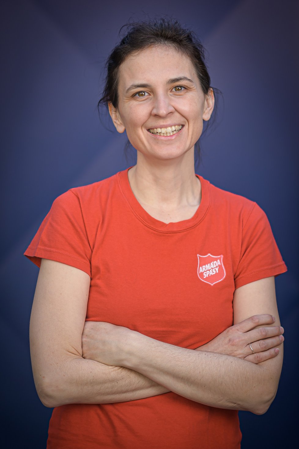 Andrea Pekárková pracuje jako lékařka v ordinaci pro chudé Armády spásy