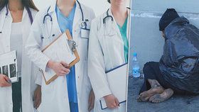 Ošetření pod mostem: Lékaři v terénu zachraňují bezdomovce. Ti umírají i kvůli studu
