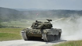 Tank Leopard 2A4.