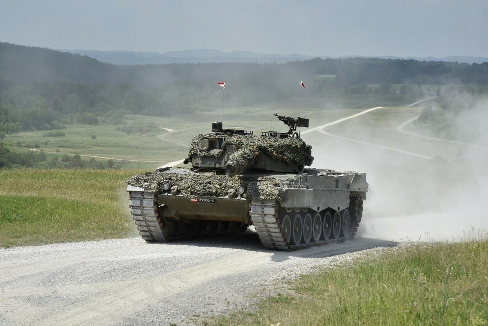 Tank Leopard 2A4.