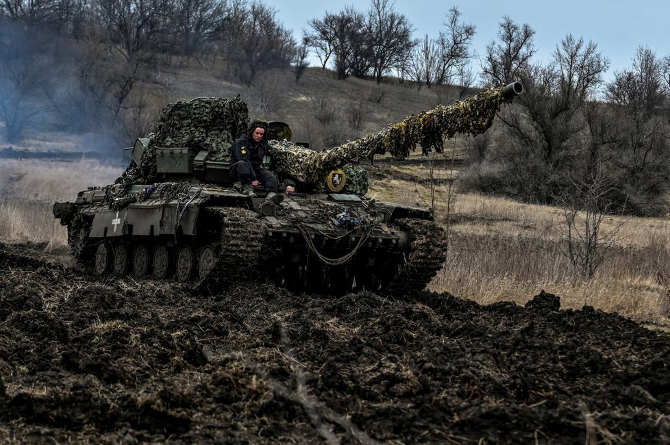 Ukrajinská armáda v Záporožské oblastí (17. 3. 2023)