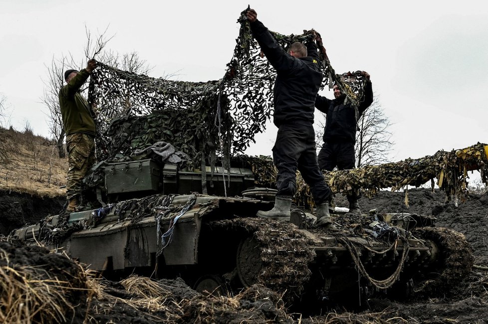 Ukrajinská armáda v Záporožské oblasti (17. 3. 2023)