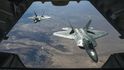Letouny armády USA nad Sýrií