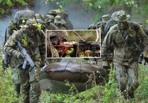 Náročný výcvik Komando v české armádě