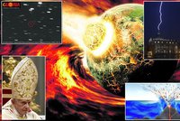 Papežův konec, meteorit, asteroid, supervulkán: Čeká nás ARMAGEDON?