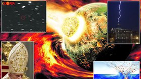 Papežův konec, meteorit, asteroid, supervulkán: Čeká nás ARMAGEDON?