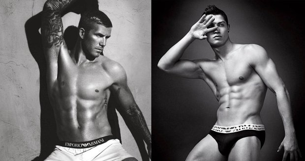 Fotbalisté Christiano Ronaldo a David Beckham jsou perfektním příkladem spornosexuálů.