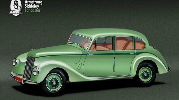 Armstrong Siddeley Lancaster, Hurricane a Typhoon (1946–1952): Sedan, kabriolet a kupé