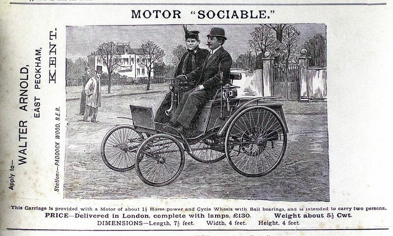Arnold Benz Motor Carriage (1896)