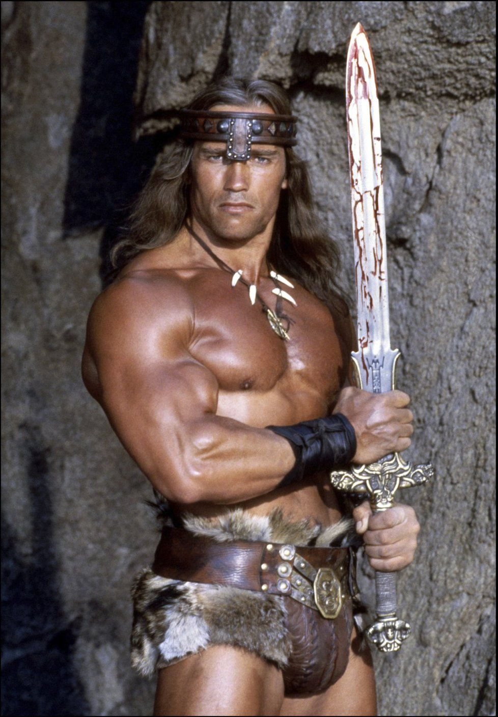 Arnie jako Barbar Conan