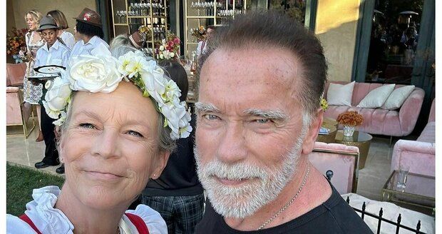 Arnold Schwarzenegger a Jamie Lee Curtis jsou i po 29 letech přátelé.