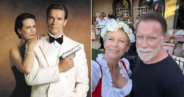 Arnold Schwarzenegger a Jamie Lee Curtis jsou i po 29 letech přátelé.