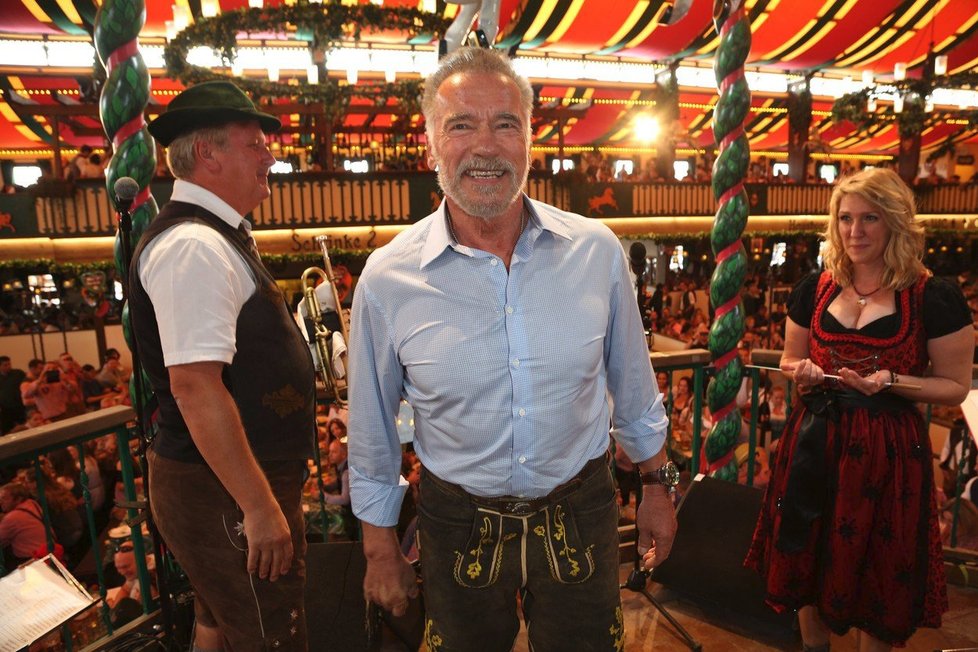 Arnold Schwarzenegger na Oktoberfestu