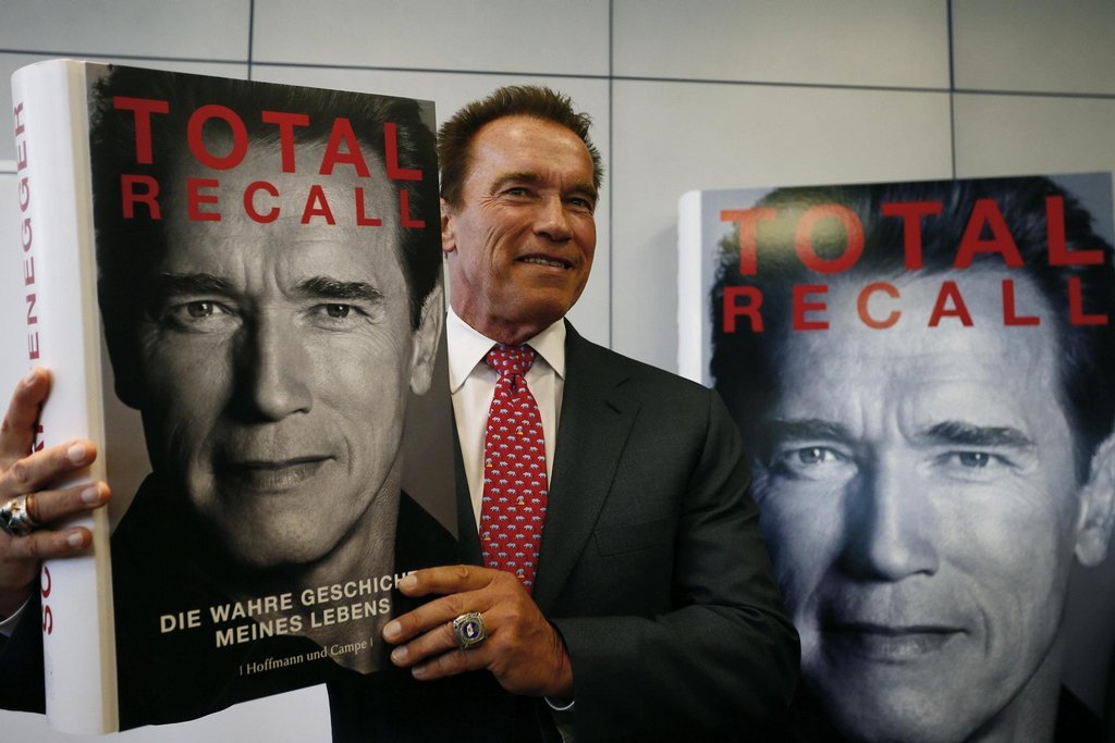 Arnold Schwarzenegger představuje svou knihu