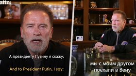 Schwarzenegger řekl pravdu ruským vojákům a vzkázal Putinovi: Tuhle válku můžete zastavit!
