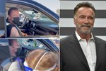 Arnold Schwarzenegger se nechal očkovat proti covidu: Ani u toho nevystoupil z auta!