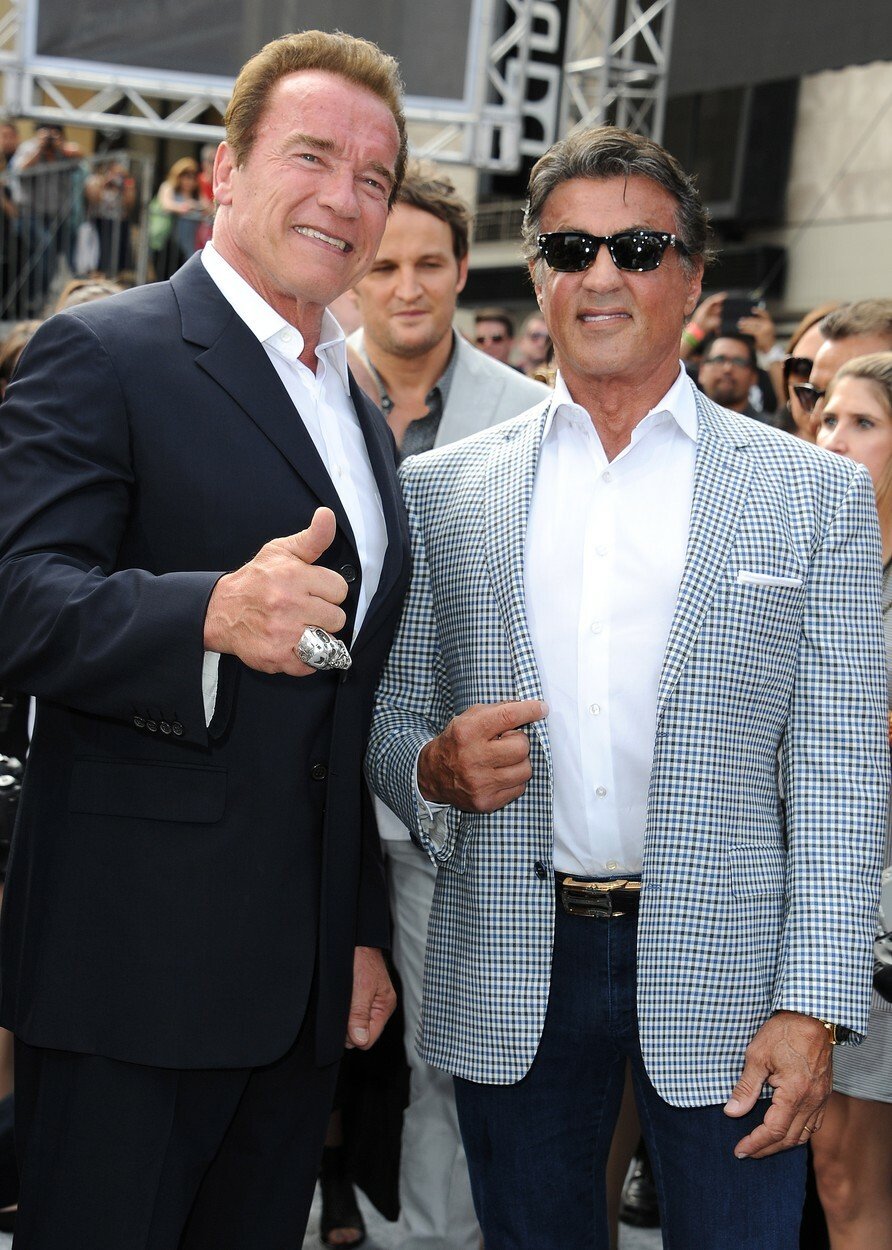Arnold Swarzenegger a Sylvester Stallone jsou kamarádi