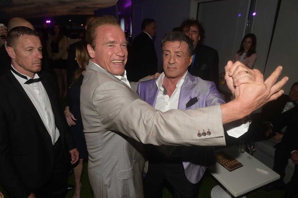Arnold Swarzenegger a Sylvester Stallone jsou kamarádi