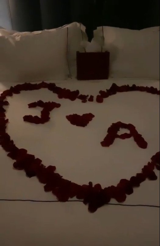 Bývalá baseballová hvězda Alex Rodriguez připravil své milé Jennifer kouzelný Valentýn.