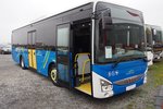 V Plzeňském kraji vozí cestující autobusy dopravce Arriva.
