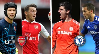 SROVNÁNÍ: Duel Arsenalu a Chelsea se blíží! Kdo má lepší tým?