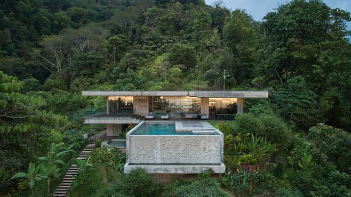 Resort Art Villas v Kostarice navrhli čeští architekti.