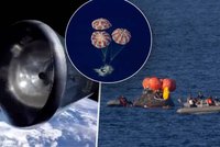 Mise splněna: Artemis po cestě kosmem úspěšně přistála na Zemi