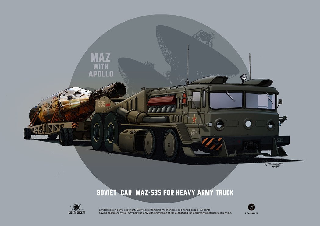 MAZ-535 Army Track