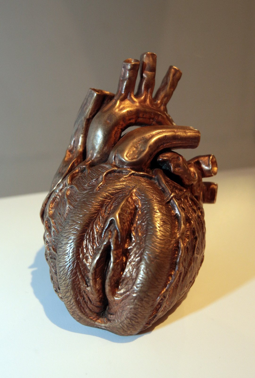 Nejdůležitější orgán  Propojení emocionality a sexuality. To je bronzová socha, která zobrazuje jak srdce, tak i vaginu.  Cena: 65 000 Kč