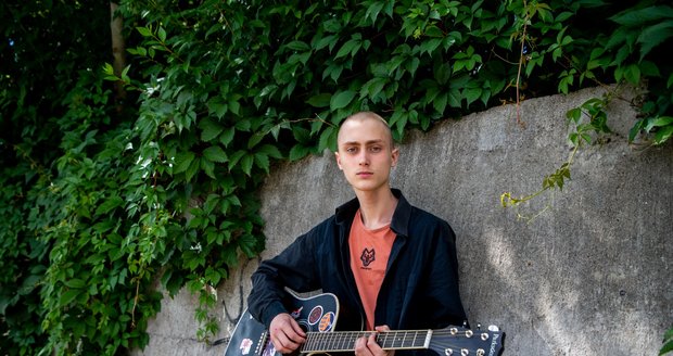 Artur Kupcov (16) přišel do Ostravy sám z Kyjevské oblasti. Od září by rád studoval, miluje hudbu.