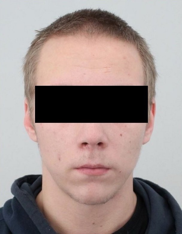 Patrik na fotografii, kterou zveřejnila policie.