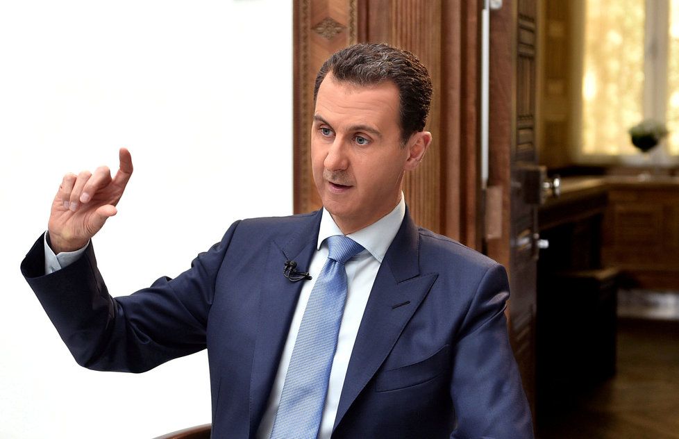 Prezident Bašár Asad