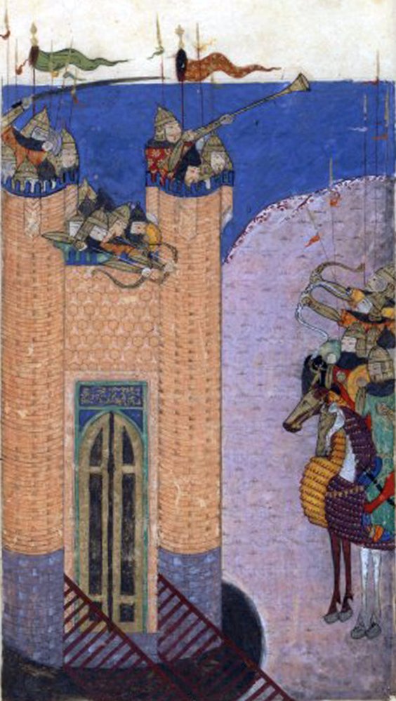 Obléhání hradu Alamút