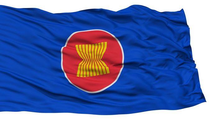 Vlajka ASEAN (ilustrační foto)