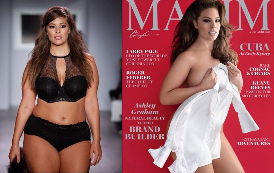 Ashley Graham se objevila i na titulce časopisu Maxim.