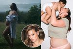Plus size modelka Ashley Graham čeká své druhé dítě.