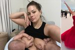 Ashley Graham kojí dvojčata