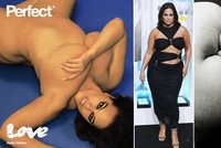 Odvážná plus size modelka Ashley Grahamová: Ukázala své nahé fotky bez retuše, za faldíky se nestydí!