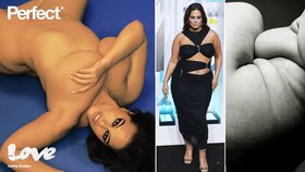 Odvážná plus size modelka Ashley Grahamová: Ukázala své nahé fotky bez retuše, za faldíky se nestydí!