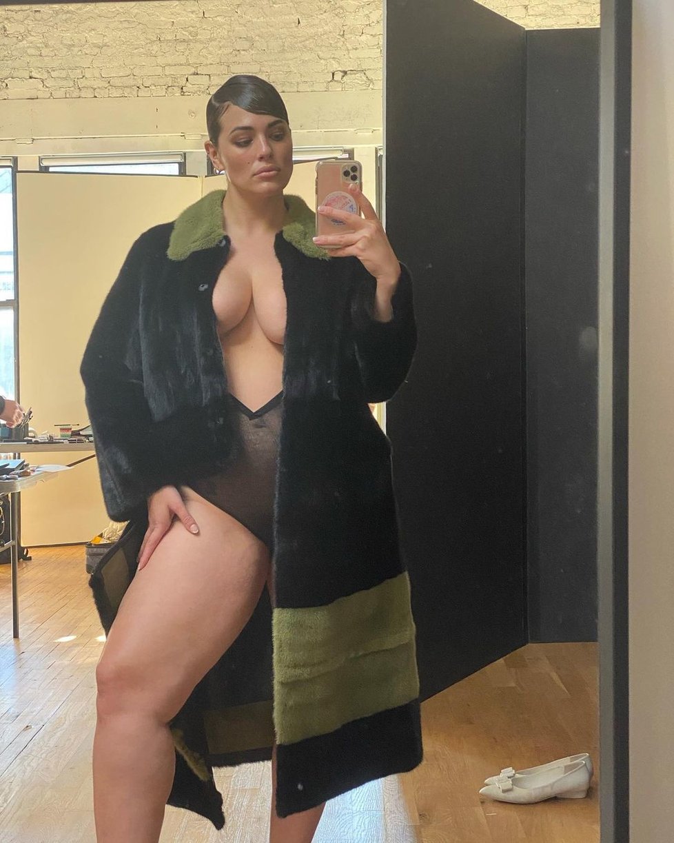 Ashley Graham sebevědomí nechybí