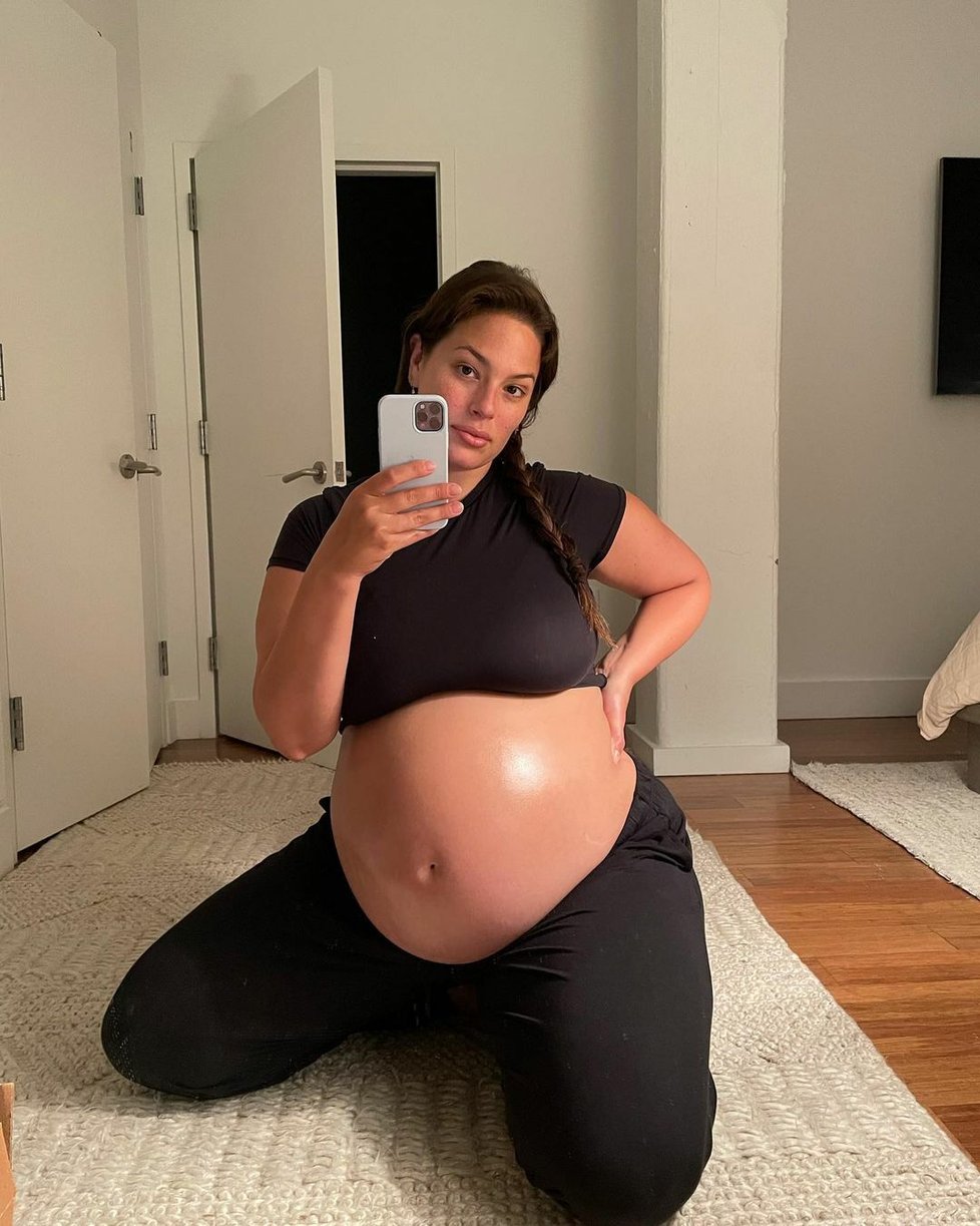 Ashley Graham těhotná s dvojčaty