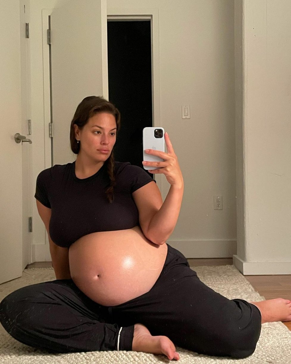 Ashley Graham těhotná s dvojčaty